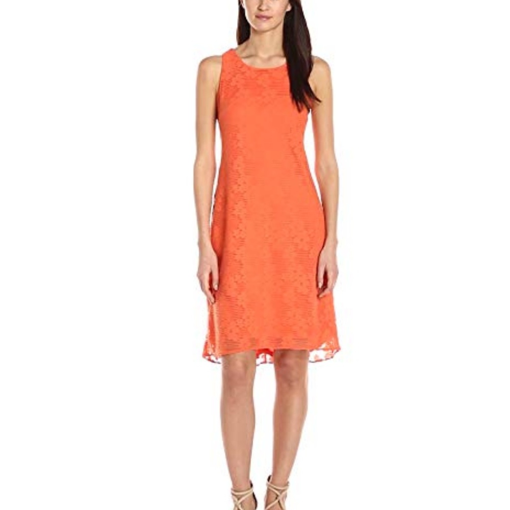 Nine West Women's Floral High Low Shift Dress NWOT